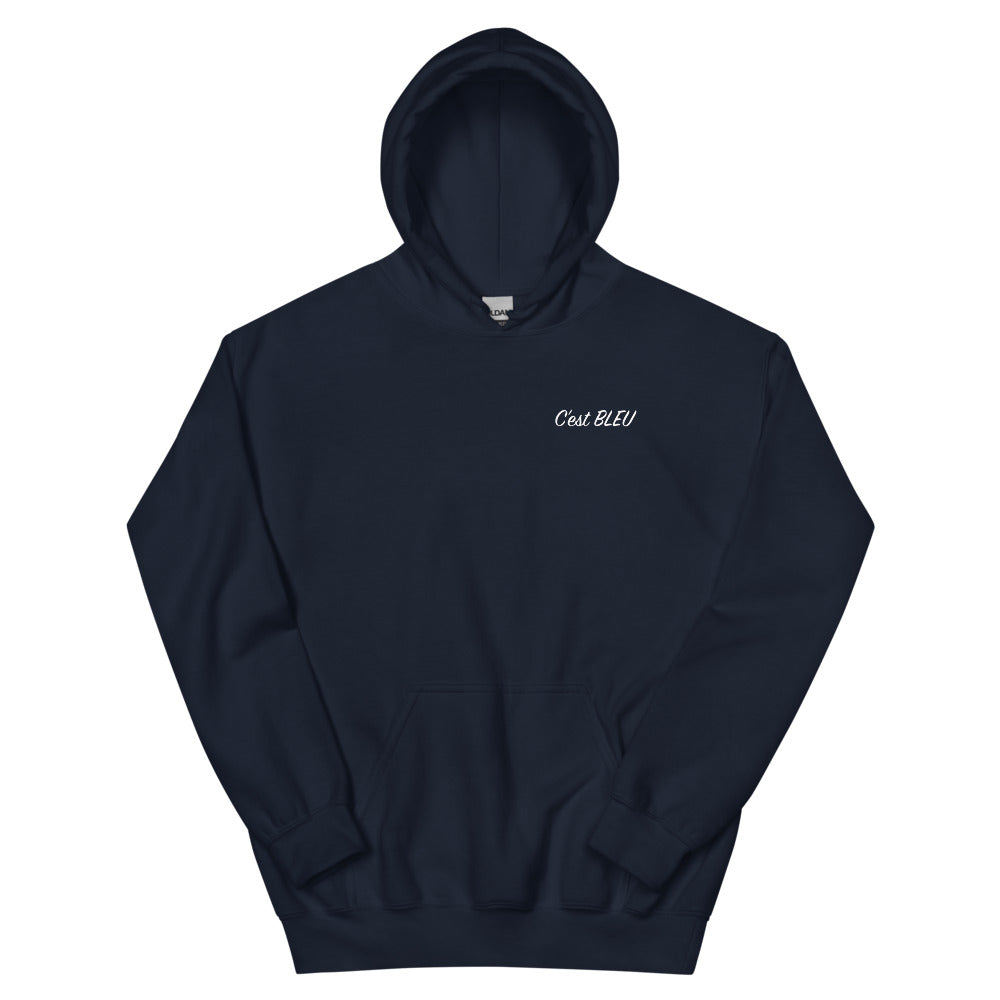 NAVY/BLUE LA CIOTAT HEAVY-WEIGHT HOODIE