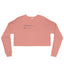 "Noun" Crop Sweatshirt